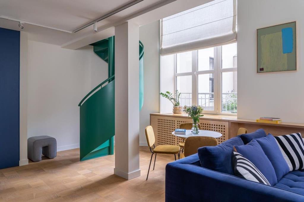 Apartament Designer Loft In The City Center Ryga Zewnętrze zdjęcie