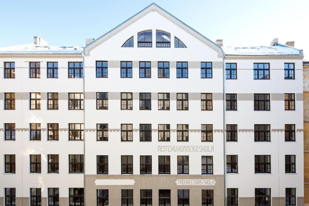 Apartament Designer Loft In The City Center Ryga Zewnętrze zdjęcie
